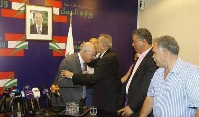 إستقالة العدوي من أمانة سر إتحاد العمال في لبنان