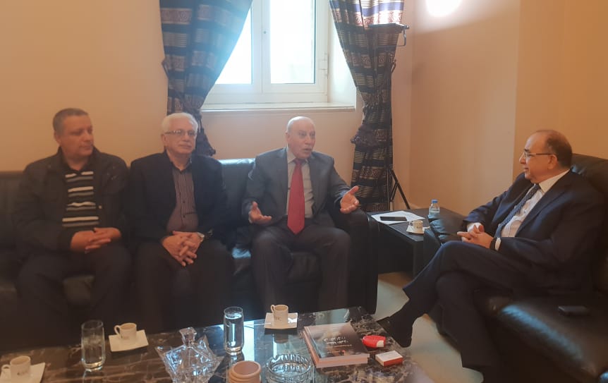 الديمقراطية تبحث أوضاع مخيمات لبنان مع منيمنة
