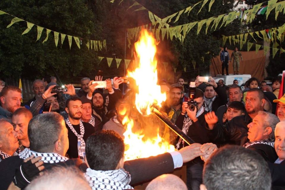 مخيمات لبنان تحتفل بذكرى إنطلاقة فتح