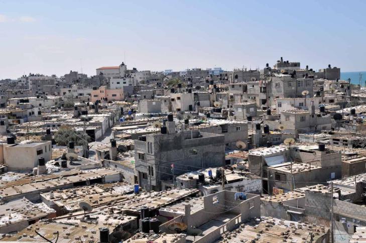 كتاب لمنظمة التحرير حول مخيمات الضفة والقطاع