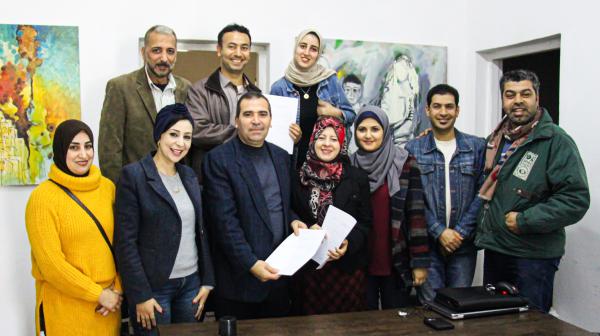 منحتان من القطان لحوش الفن وغزة للثقافة والفنون