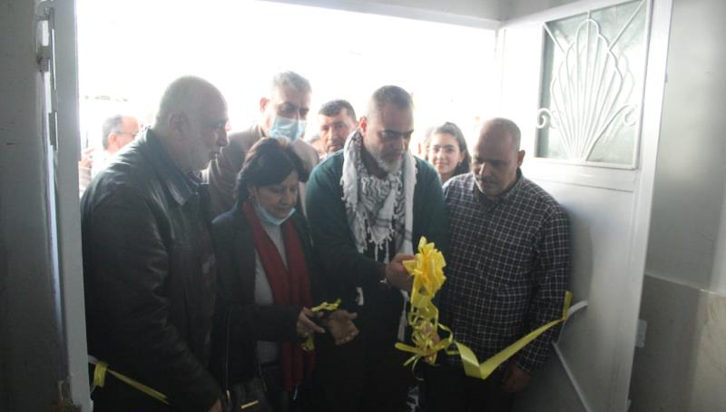 إفتتاح مستوصف صلاح خلف في المية ومية