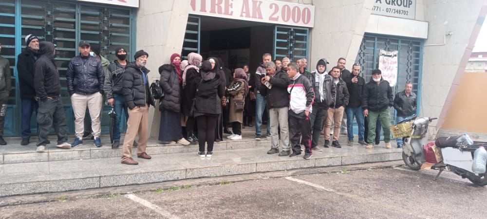 إغلاق الأونروا في صور إحتجاجا على تجاهلها العسر الشديد