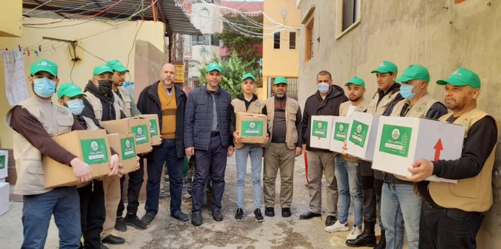 حملة إغاثة لحماس في البرج الشمالي