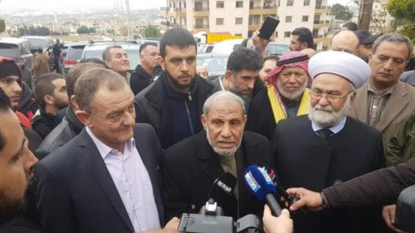 الزهار يؤكد من البقاع تمسكه بالمقاومة