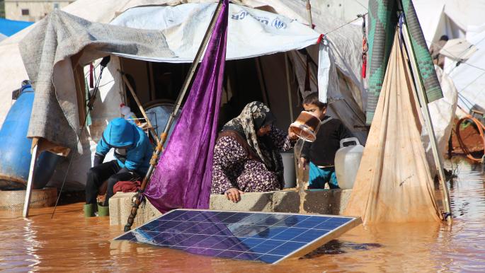 العودة يطالب بإنهاء عذابات فلسطينيي شمال سوريا