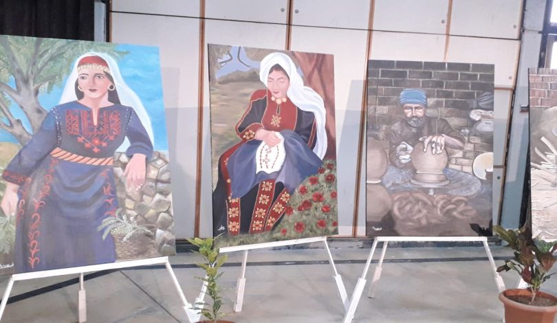 إفتتاح معرض رياديات للتراث الفلسطيني في غزة