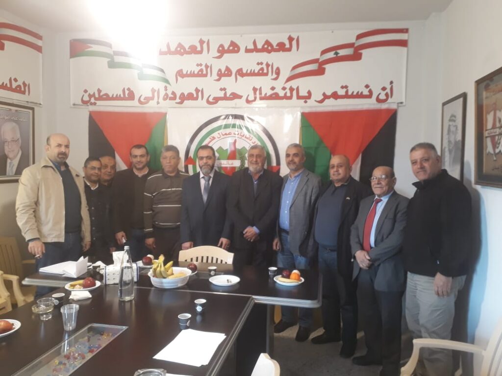 العمال والاطباء يبحثان أوضاع المخيمات في لبنان