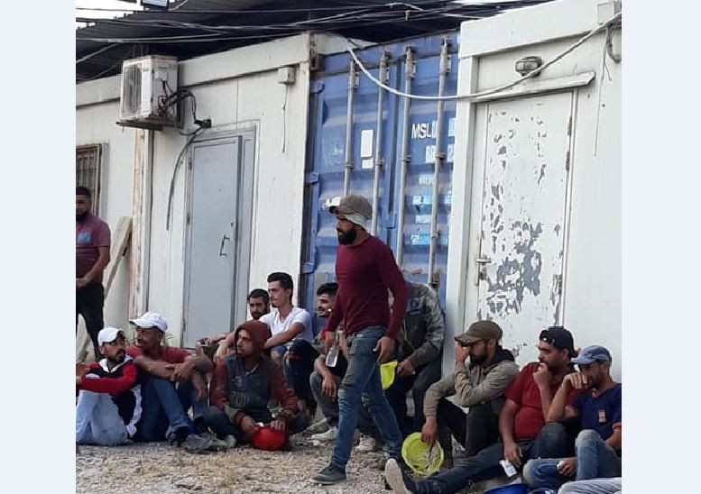 إعتصام عمالي في نهر البارد للمطالبة بالأجور المقضومة