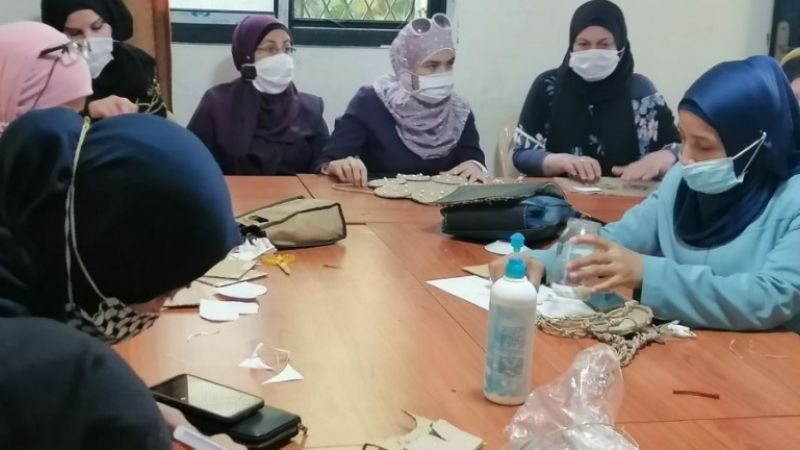 التكافل تطلق ورشة لتدريب النساء في عين الحلوة