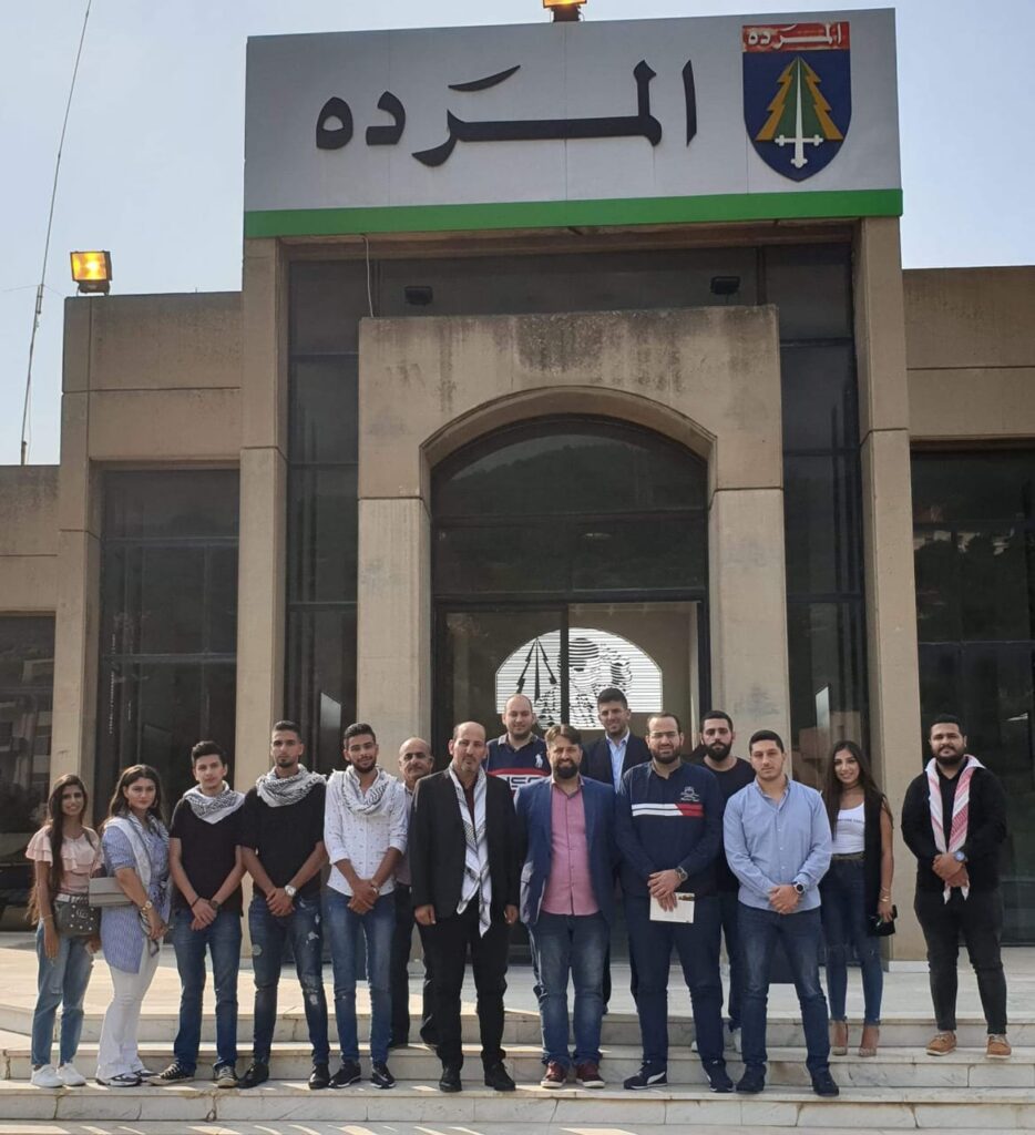 أشد يزور المردة في زغرتا