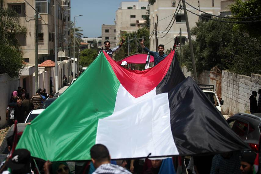 إضراب في عين الحلوة ومسيرات بالضفة والقطاع