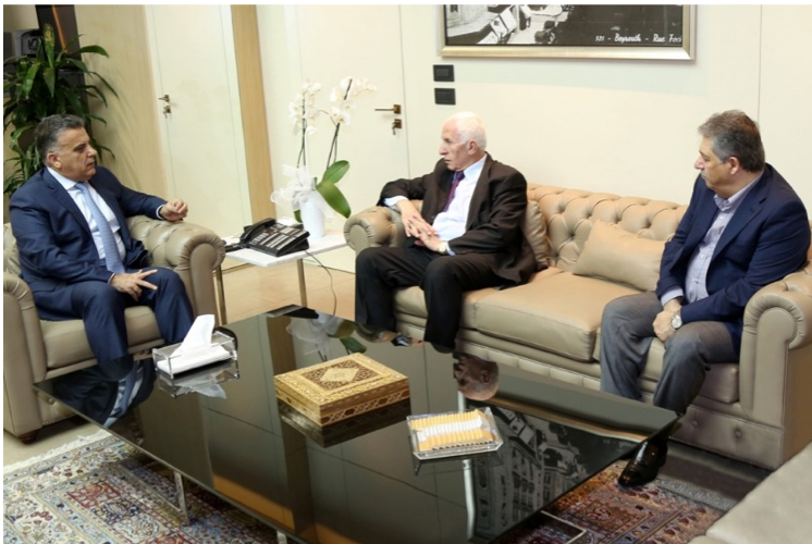 إبراهيم يعد بتسهيل عودة اللاجئين الفلسطينيين إلى لبنان