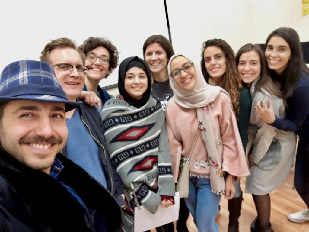 إختتام دورة صحافة الموبايل في الجامعة الأمريكية