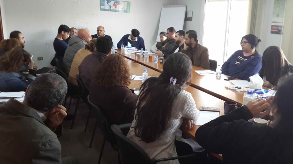 ورشة شبابية حول القضية الفلسطينية في بيروت