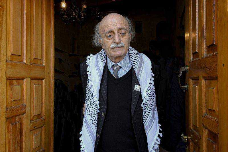 جنبلاط ينتقد إزدواجية المعايير حول القضية الفلسطينية