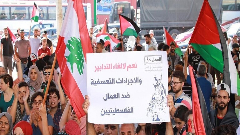 عمال لبنان يرفضون قرار الشوري بمنع عمل الفلسطينيين
