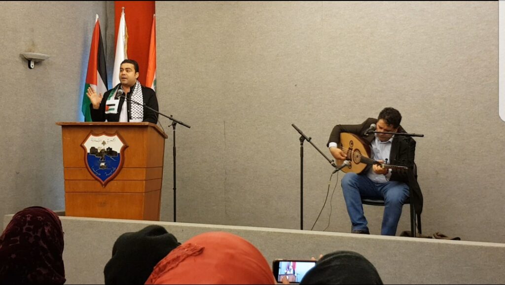 أمسية في بلدية صيدا تضامنا مع القدس