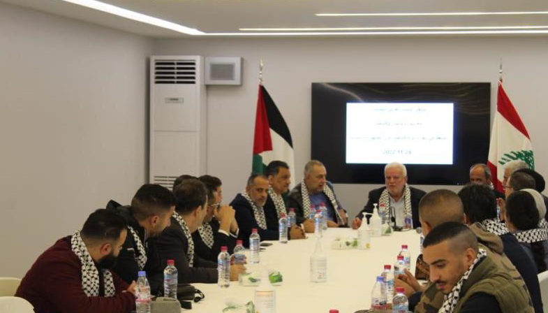 أبو العردات يؤكد إيجابية موقف المنظمة من التجاذبات اللبنانية