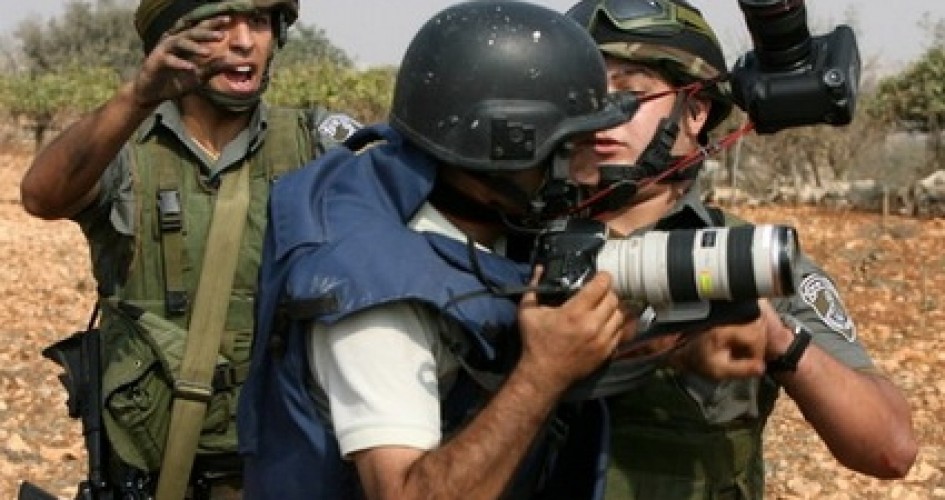 38 إعتداء على الصحفيين الفلسطينيين في مارس الماضي