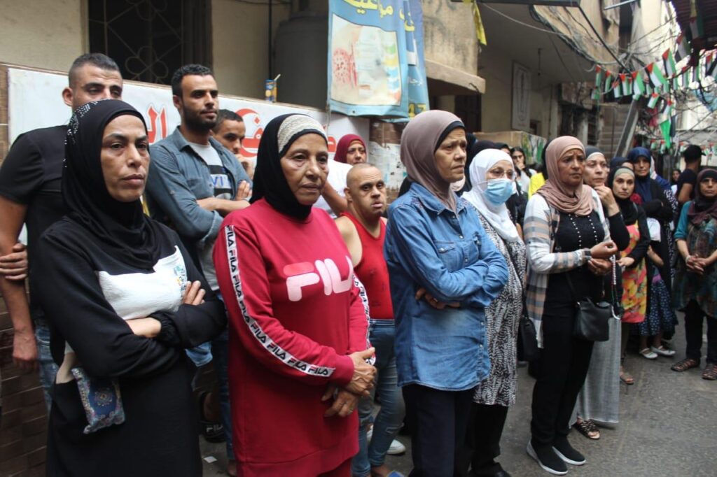 إعتصام في شاتيلا لمطالبة الأونروا بتأمين المازوت