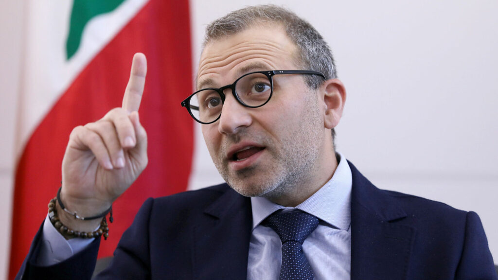 باسيل ينتقد السماح للفلسطينيين بمزاولة المهن المقيدة