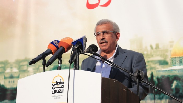 سعد لمتظاهري صيدا : فلسطين تسير نحو الإنتصار