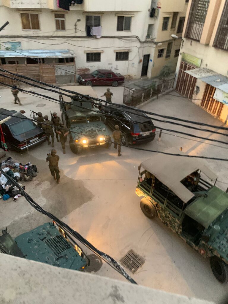 إستنكار فصائلي  لمداهمة نهر البارد