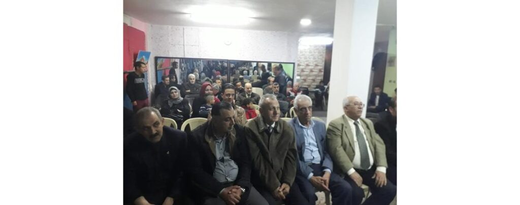 إفتتاح مقهى ثقافي في مخيم حطين