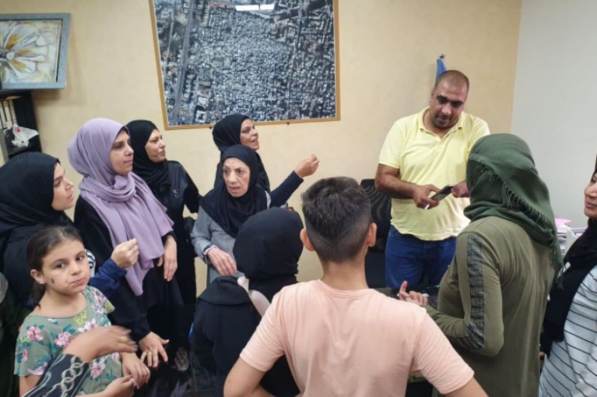 إعتصام نسائي في برج البراجنة لحل أزمة المياه