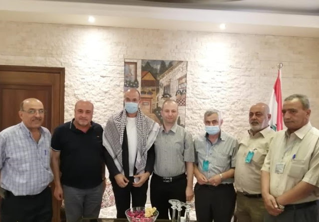 الوزير حسن مستعد للتعاون “الصحي” لحل أزمات اللاجئين الفلسطينيين