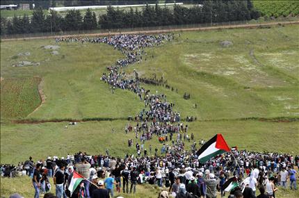 مهرجانات في مارون الراس وخان الشيخ تضامنا مع مسيرة غزة