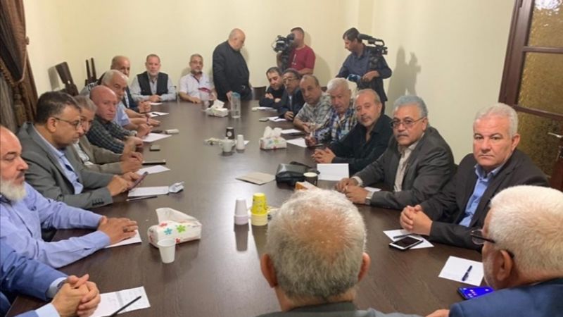 هيئة العمل المشترك تبحث أوضاع اللاجئين الفلسطينيين في لبنان