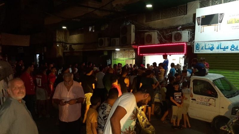 تجمع ليلي في البداوي إحتجاجا على شح المازوت