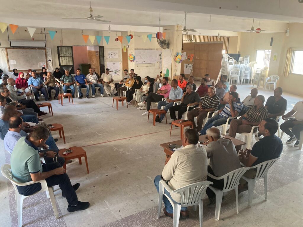 لقاء تشاوري للمطالبة بمدرسة ثانوية في برج الشمالي