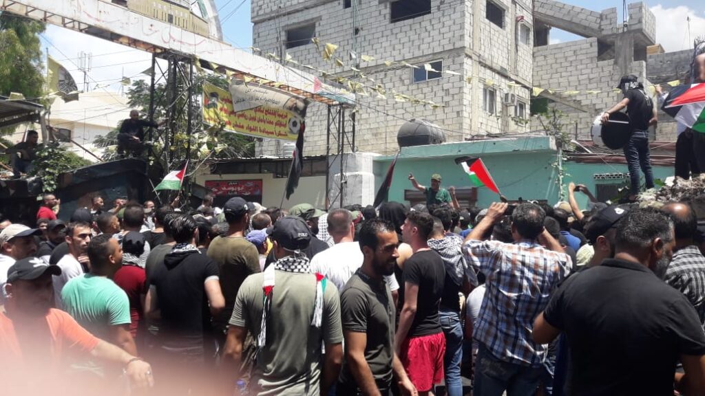 جمعة غضب في مخيمات لبنان