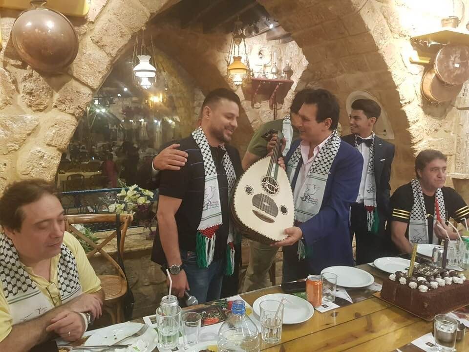 باليستا تكرم حسن وأمين في بيروت