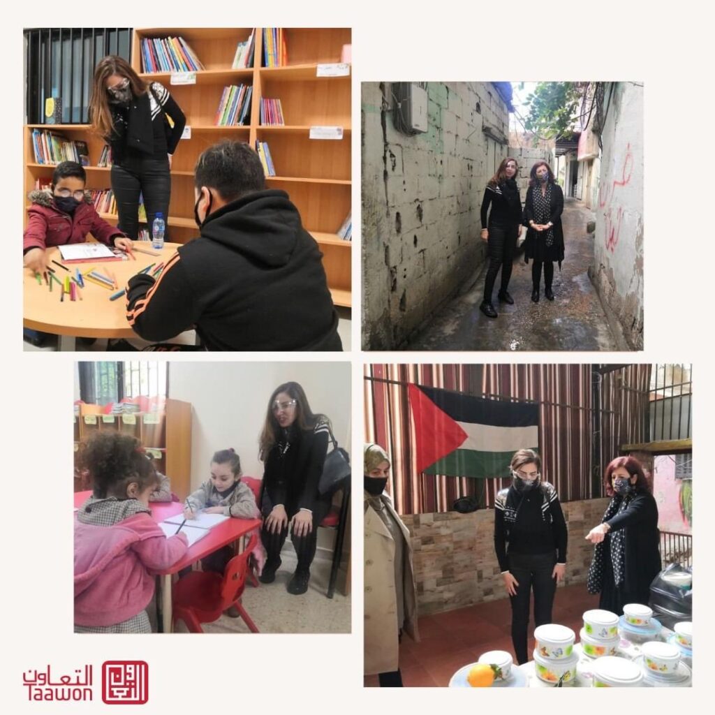 التعاون تسد فجوات خدمات الأونروا في المخيمات الفلسطينية