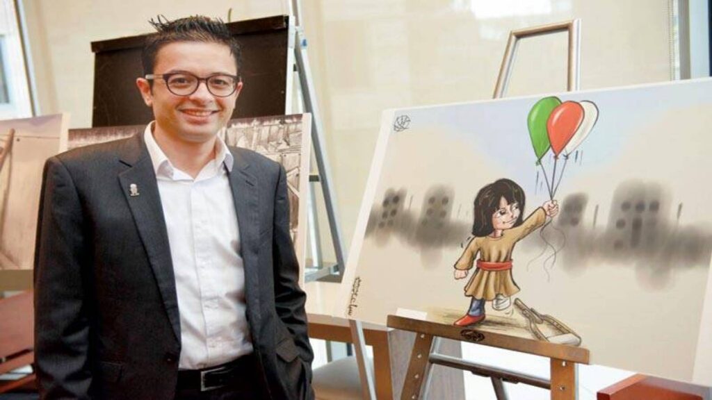 سباعنة: فنان الحزب والمسؤول الرسمي لا يمثل ناجي العلي