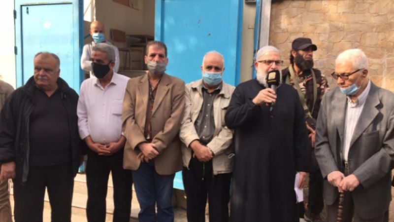 إعتصام في عين الحلوة للتمسك بالأونروا