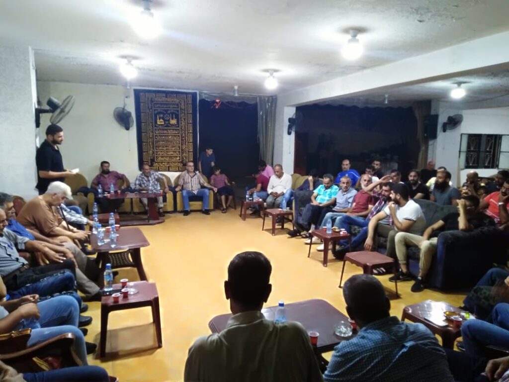 لقاء عين الحلوة يطالب القيادة الفلسطينية ببرنامج تصعيدي في لبنان