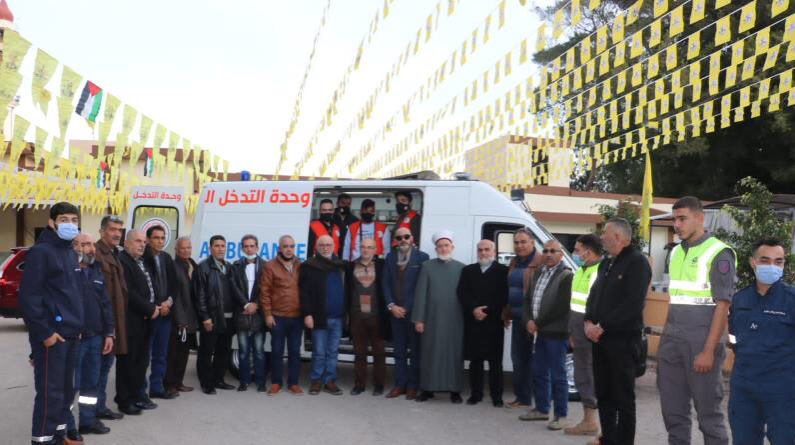 سيارة إسعاف من الحياة للإغاثة إلى التدخل الصحي