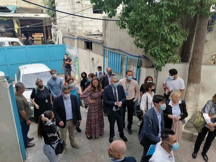 ثلاثة سفراء إسكندنافيين في عين الحلوة