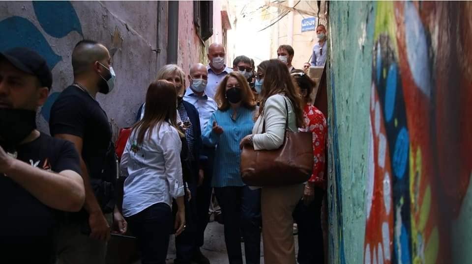 إريكسون تبحث أوضاع فلسطينيي سوريا
