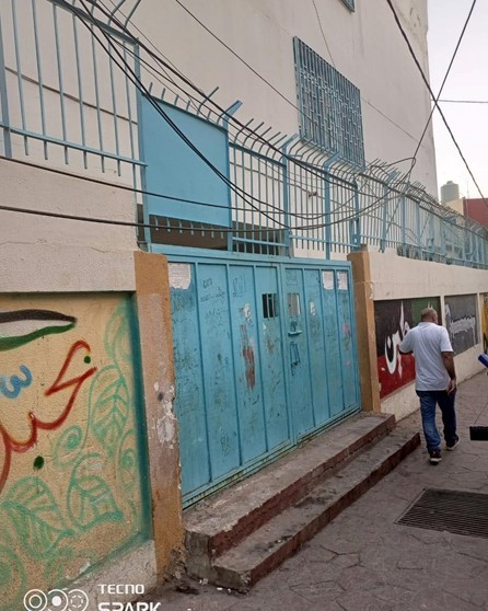 الهيئة تدعم إعتصام المعلمين في مقر الأونروا