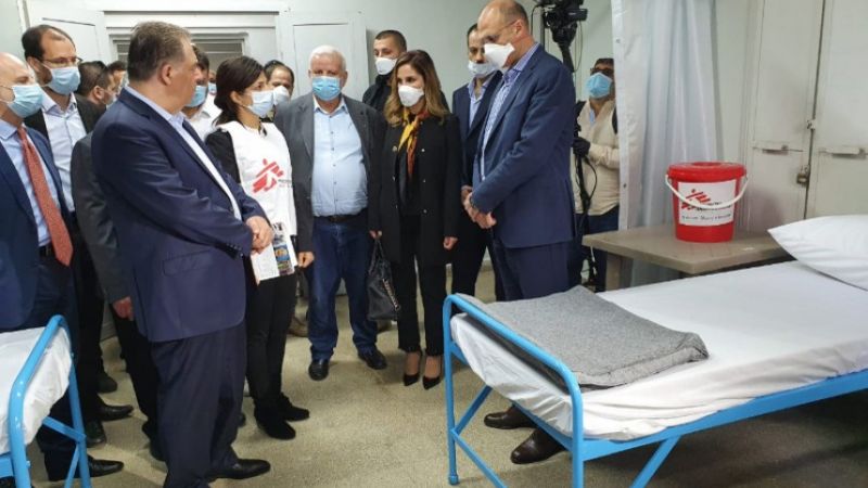 الوزير حسن يعلن بداية التعاون العملي مع الفلسطينيين في مواجهة كورونا   