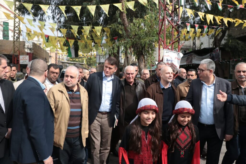 ساوندرز يخيب آمال اللاجئين الفلسطينيين في لبنان