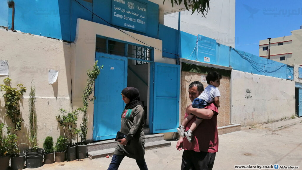 تعليق جزئي لخدمات الأونروا في عين الحلوة اليوم