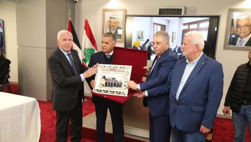 تكريم فلسطيني للواء إبراهيم