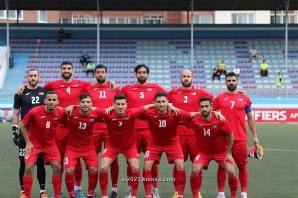 فوز المنتخب الفلسطيني لكرة القدم على نظيره البحريني في المحرق